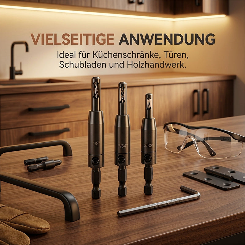Hex Handle Woodworking Hinge Opener Set