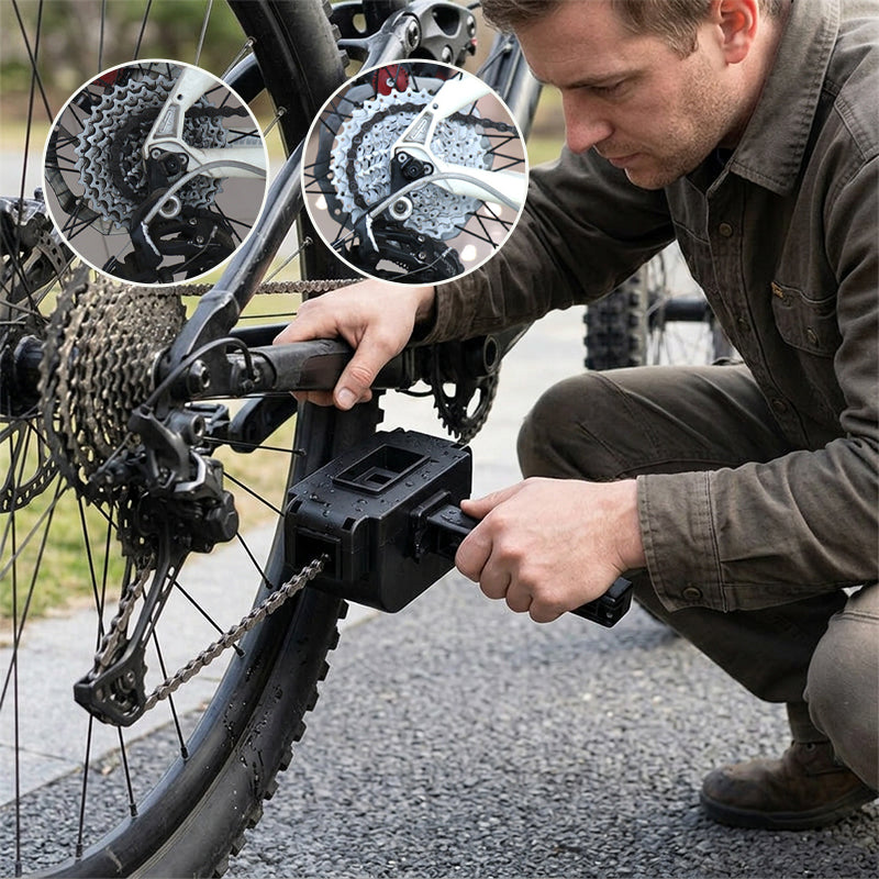 Portable Professional Bicycle Chain Cleaner Tool