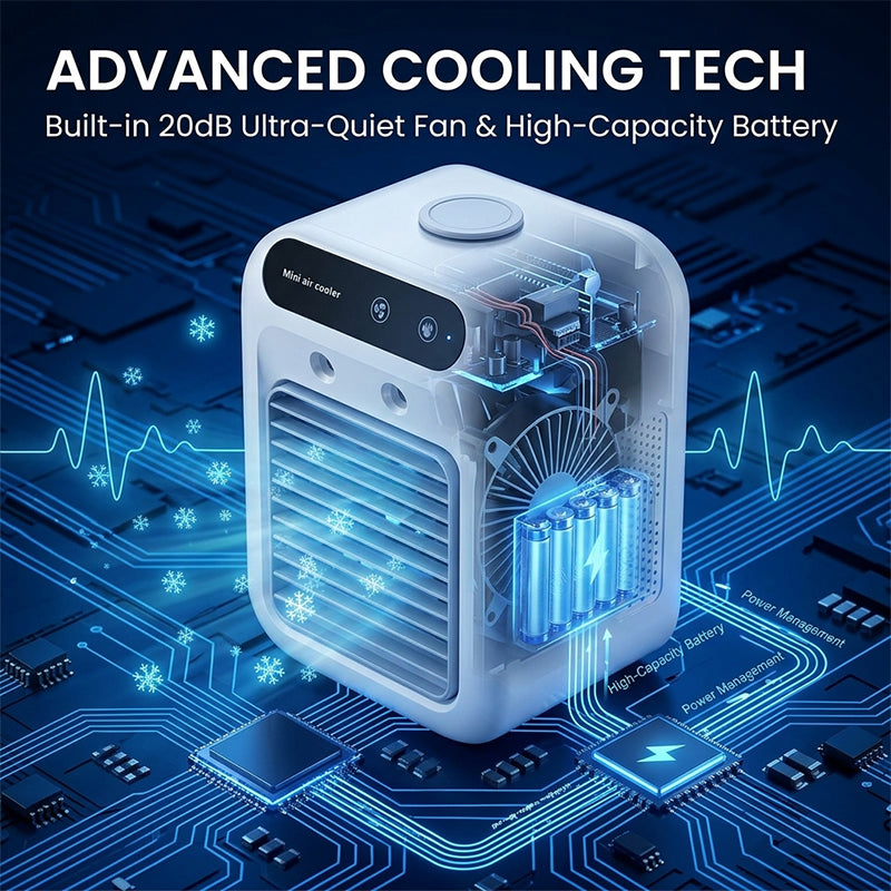 Portable Spray Cooling Fan