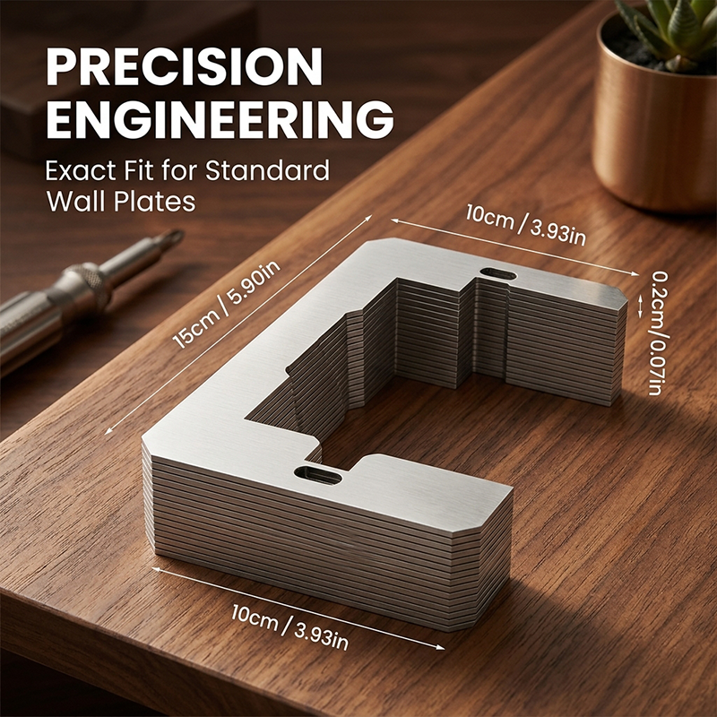 Outlet Wall Plate Leveling Shims