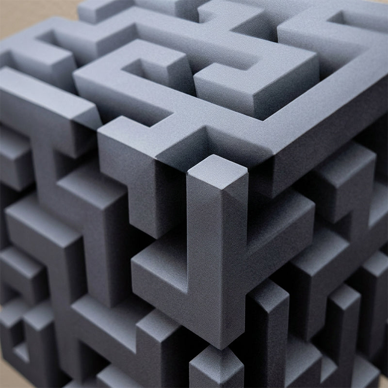 3D Optical Illusion Irregular Wall Stickers
