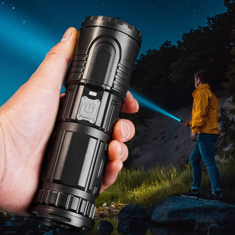 Zoom bright flashlight