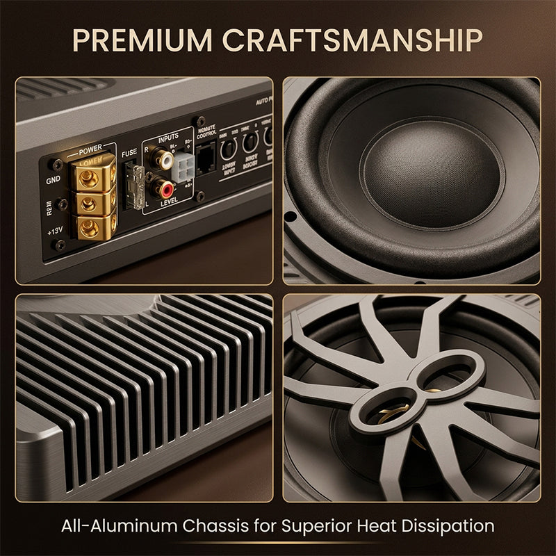 Spider Car High-Power Audio