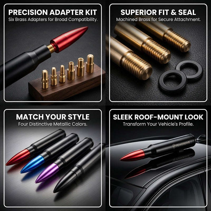 Weinar Universal Bullet Car Radio Antenna