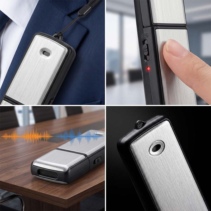 HD Noise Reduction MP3 Voice Recorder