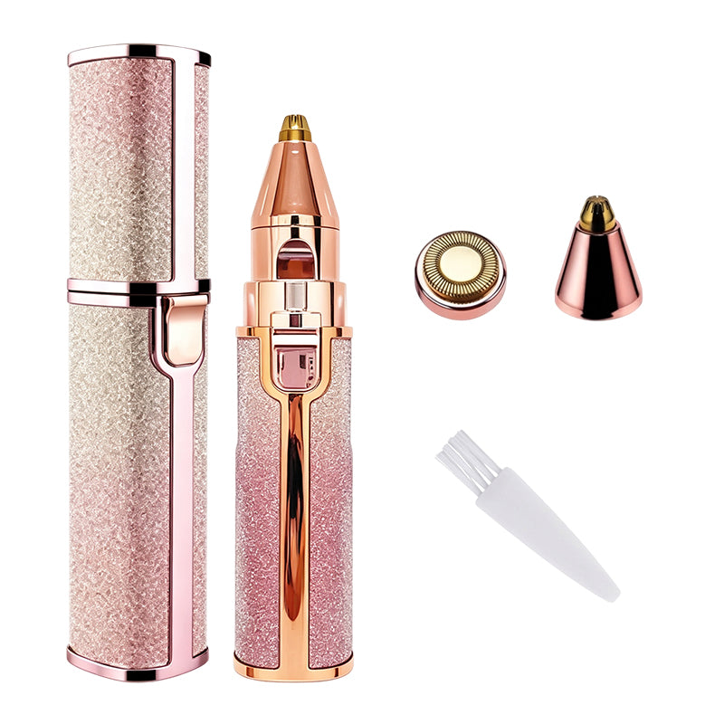 2-in-1 Portable Eyebrow Trimmer and Shaver