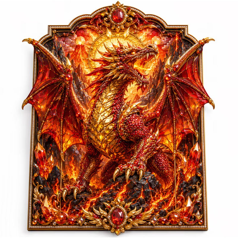 3D Dragon DIY Diamond Painting Wall Decor