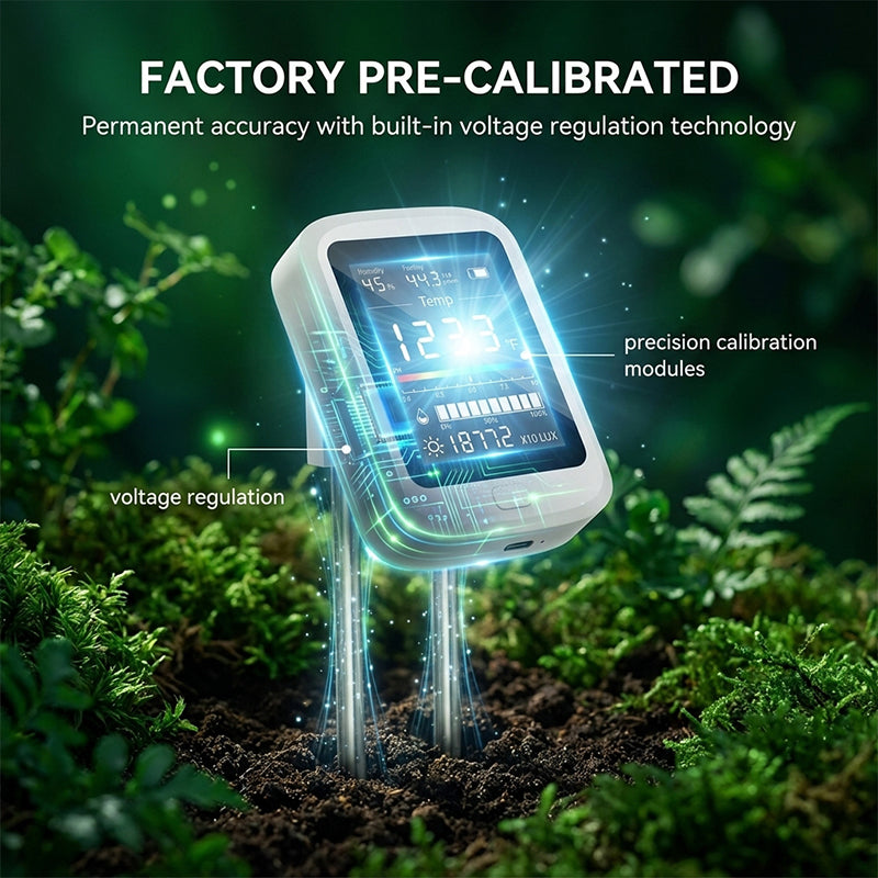 6-in-1 Digital Soil Tester Meter