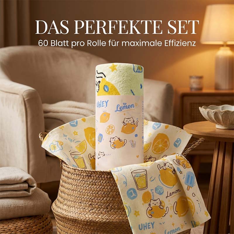 Seyrolin Washable & Reusable Kitchen Tissue Roll