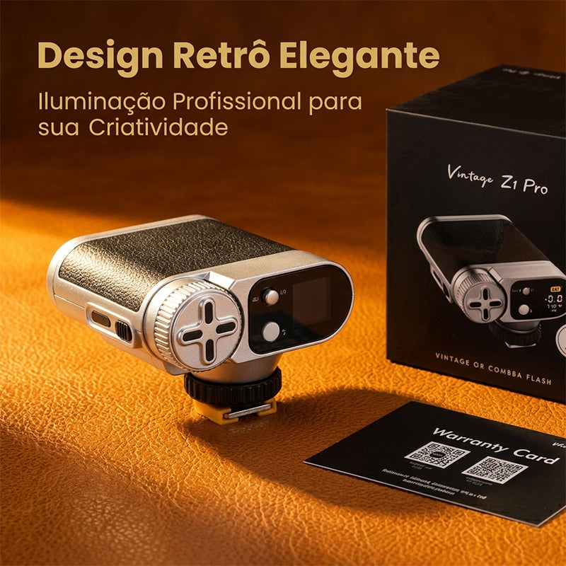 Retro High-Speed TTL Camera Flash