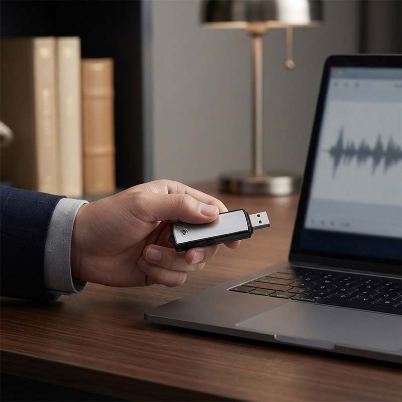 HD Noise Reduction MP3 Voice Recorder
