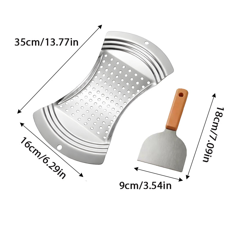 Stainless Steel Pimple Soup Strainer Tool
