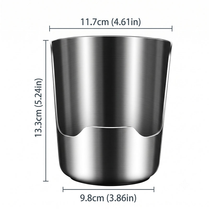 304 Stainless Steel Pot Lid & Ladle Holder Rack