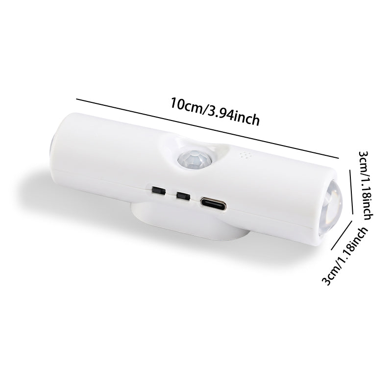 Compact Rechargeable LED Cat-Eye Wall Lamp