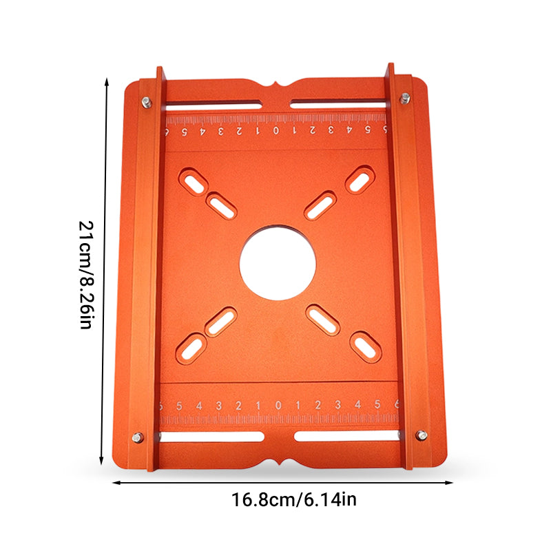 Aluminum Dual-Fence Router Slotting Guide