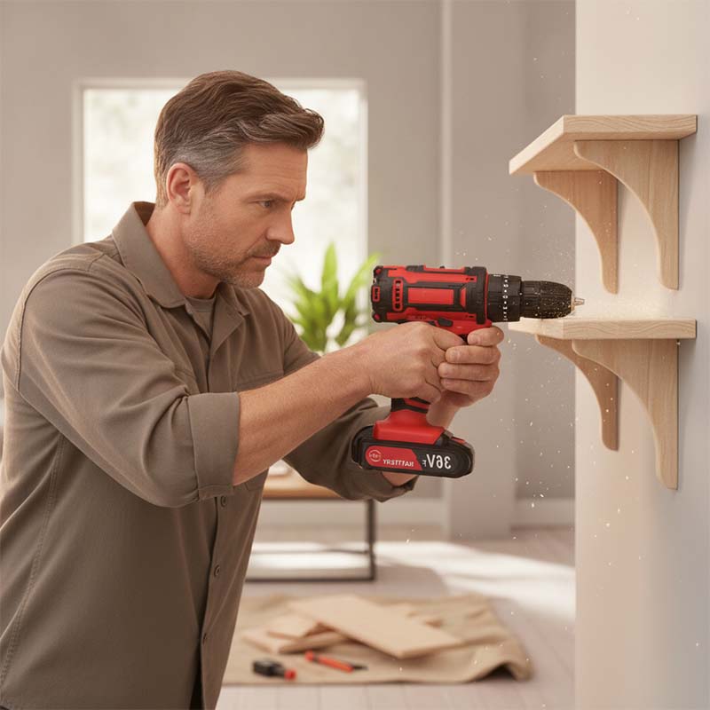 Powerful 18V Cordless Multi-Function Drill