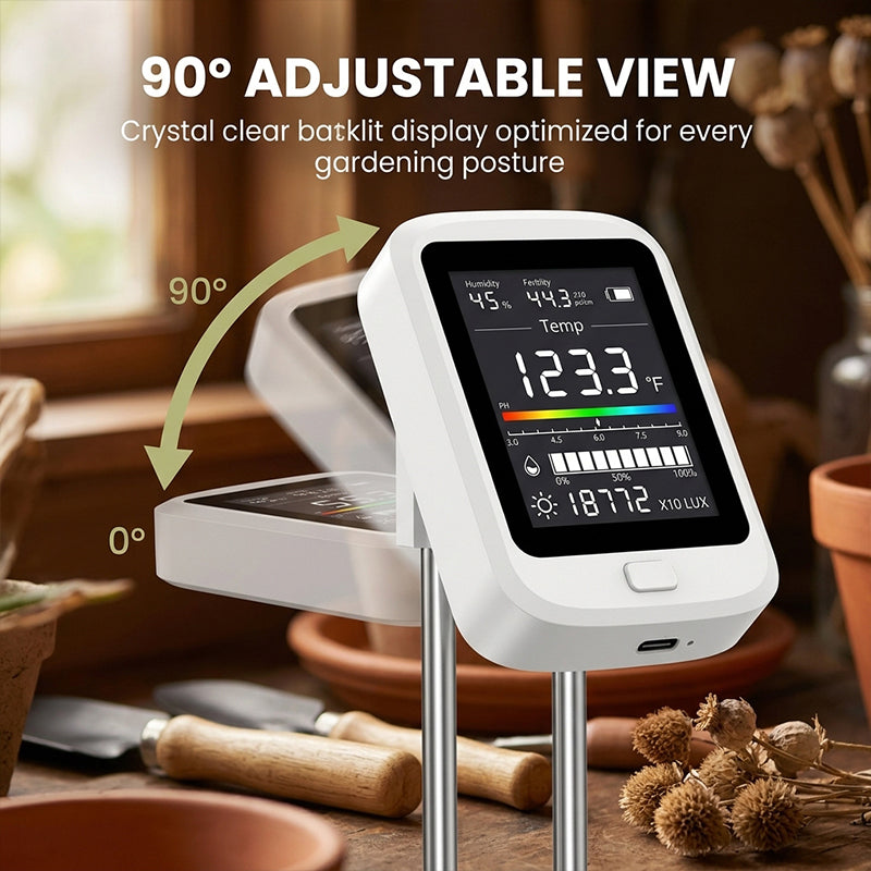6-in-1 Digital Soil Tester Meter