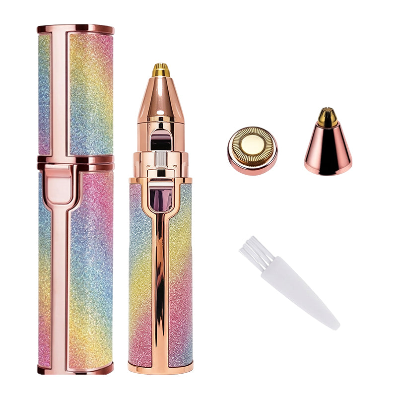 2-in-1 Portable Eyebrow Trimmer and Shaver