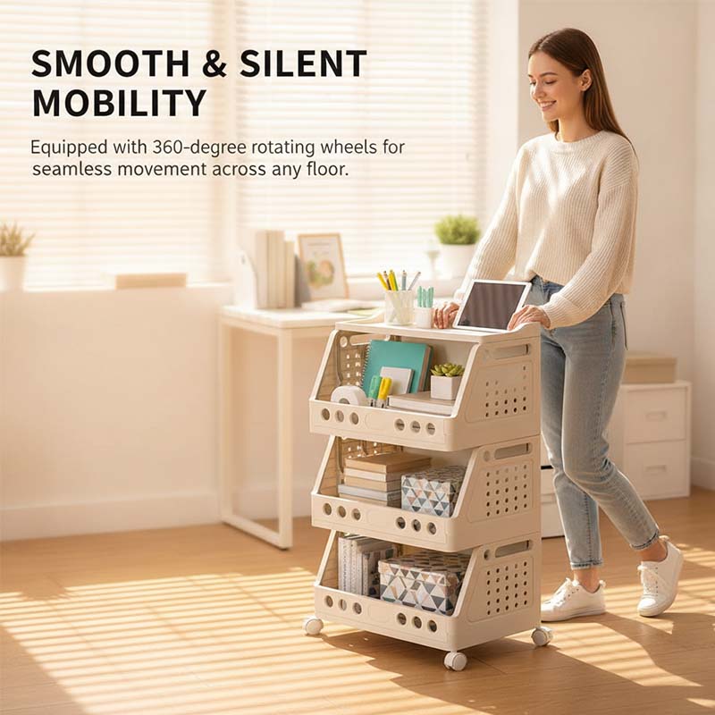 Rolling Storage Organizer Cart