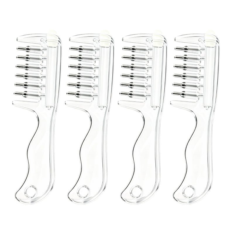 Crystal Liquid Transfer Scalp Massage Comb