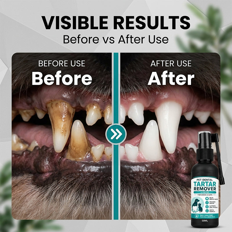 Pet Dental Tartar Remover Liquid