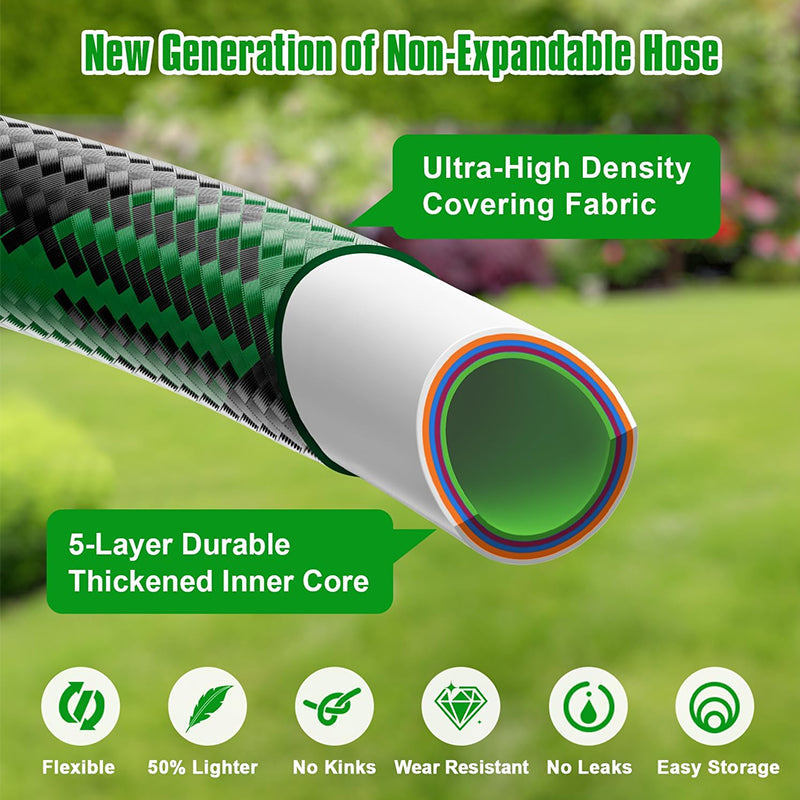 Expandable Hose Set for Car Wash and Gardening