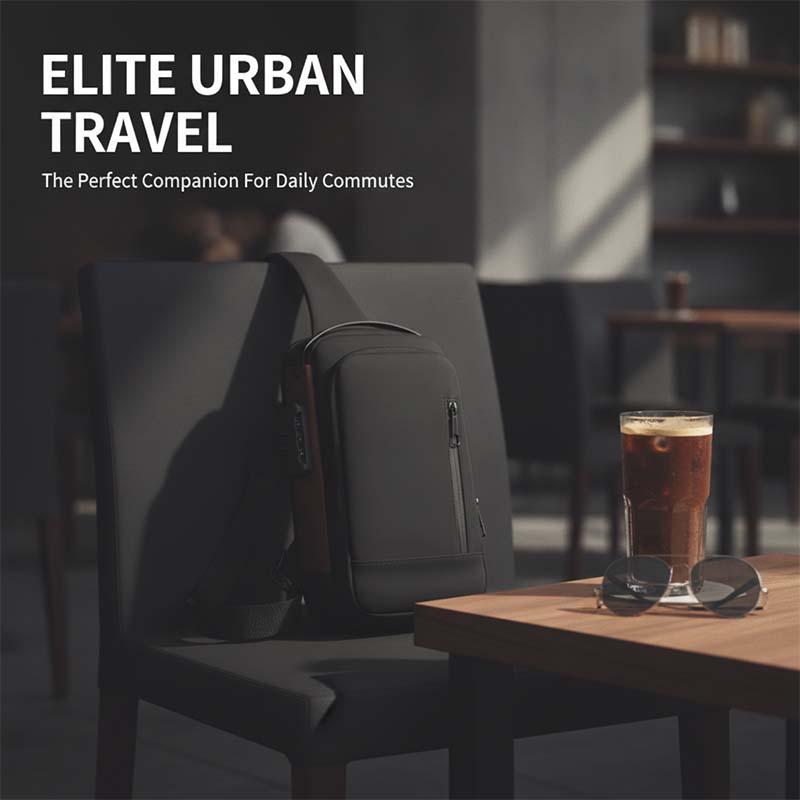 Anti-Theft USB Charging Shoulder Crossbody Bag