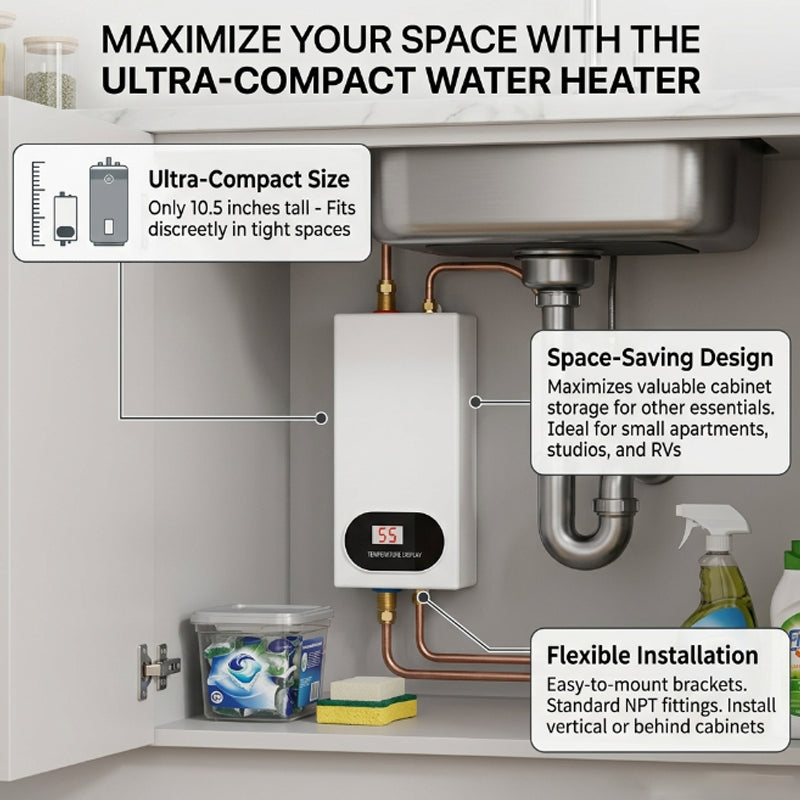 Premium Digital Display Multi-Function Shower Set
