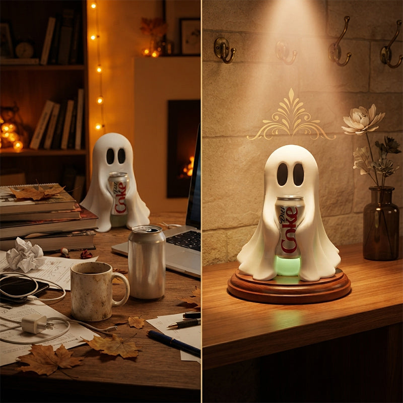 Cute Ghost Resin Bottle Holder
