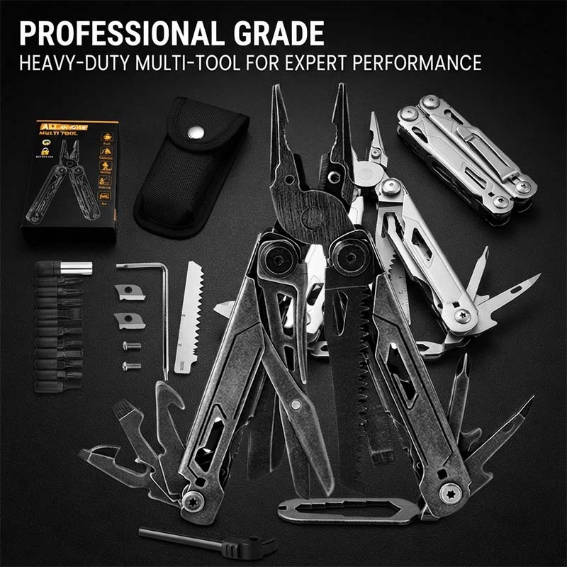 24-in-1 Professional Multi-tool Folding Pliers