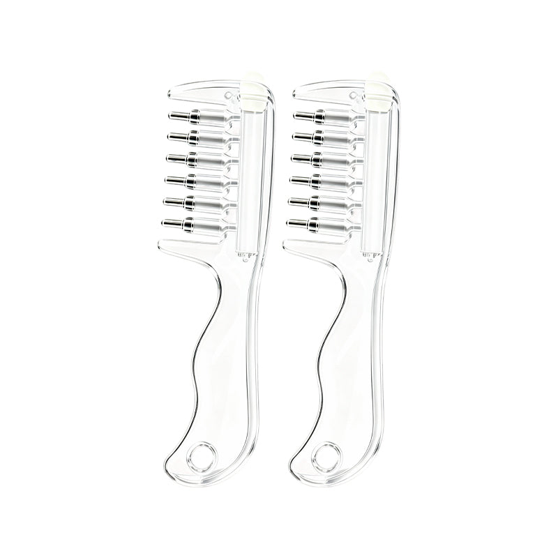 Crystal Liquid Transfer Scalp Massage Comb