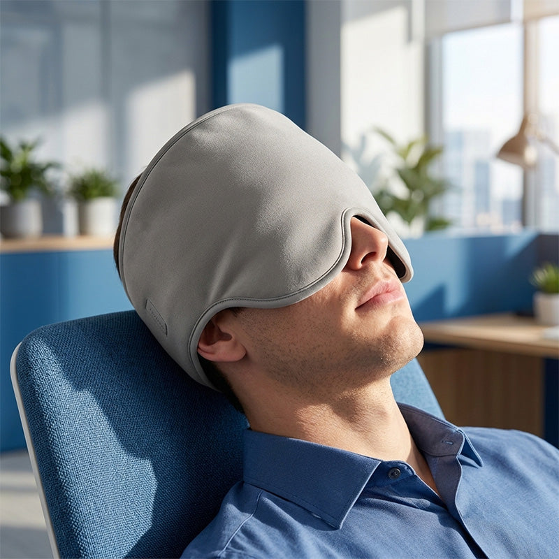 Gravity Weighted Light-Blocking Sleep Mask