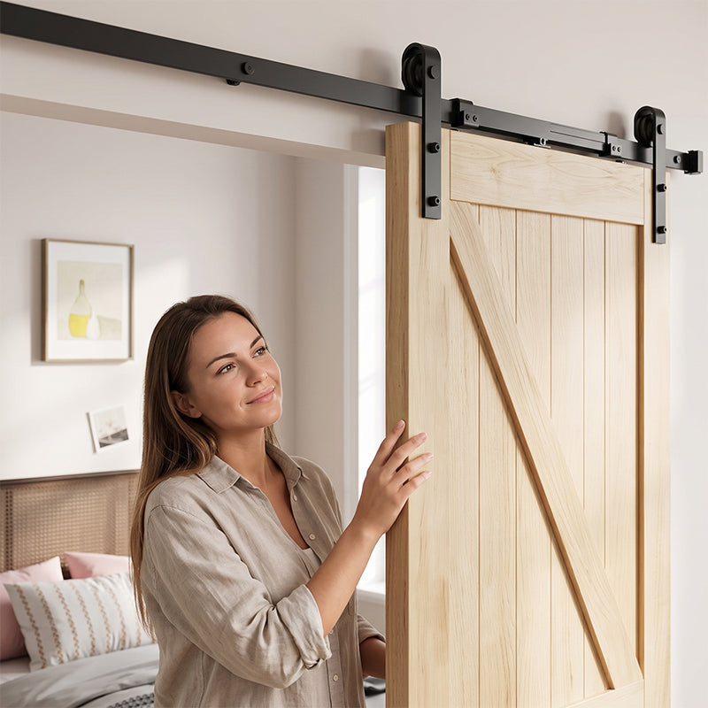 Barn Door Soft Close Damper Mechanism Set