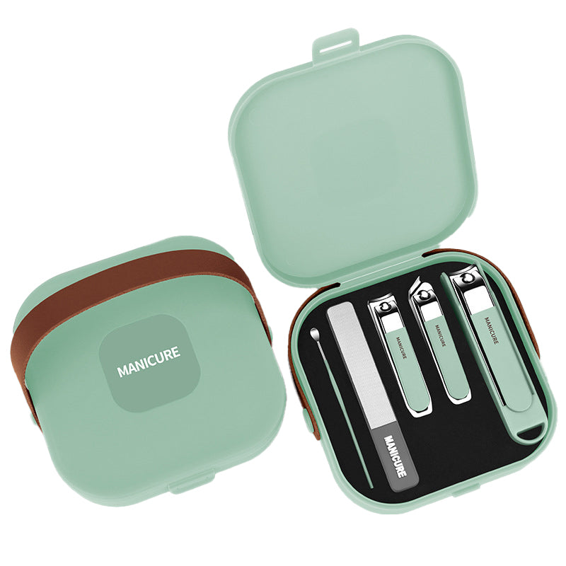 Anti-splash nail clipper set