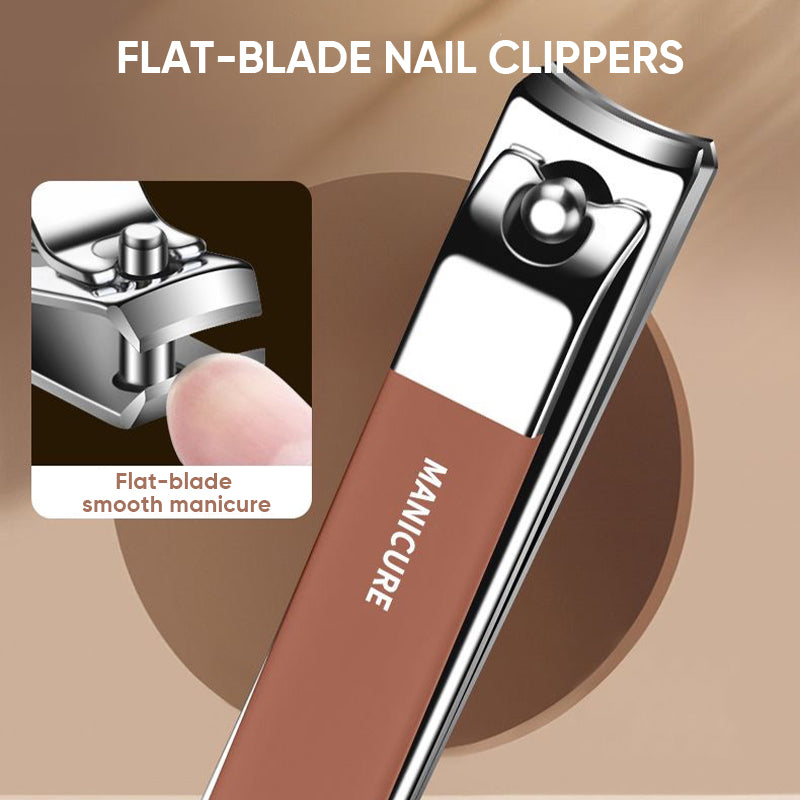 Anti-splash nail clipper set