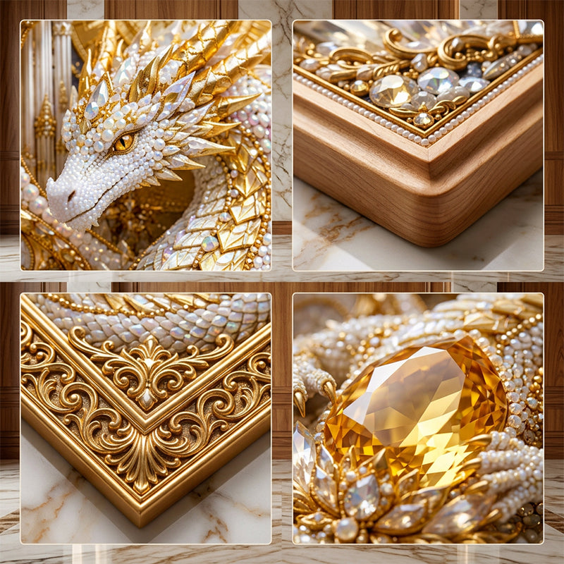 3D Dragon DIY Diamond Painting Wall Decor