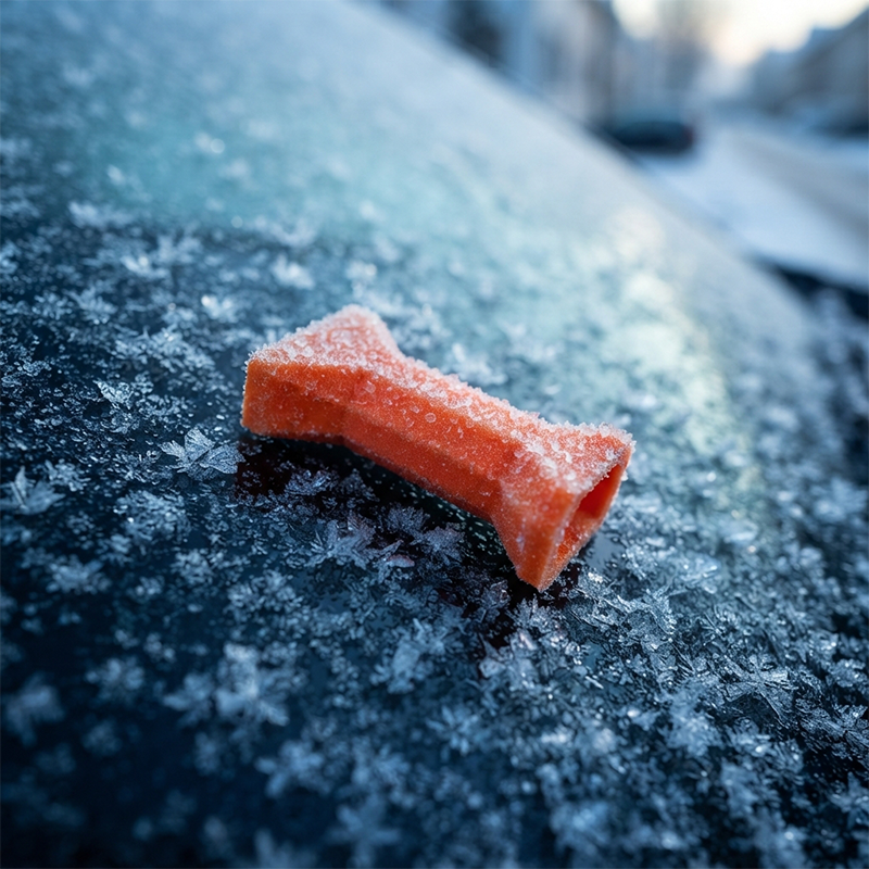 Windshield Wiper Anti-Freeze Protection Clips