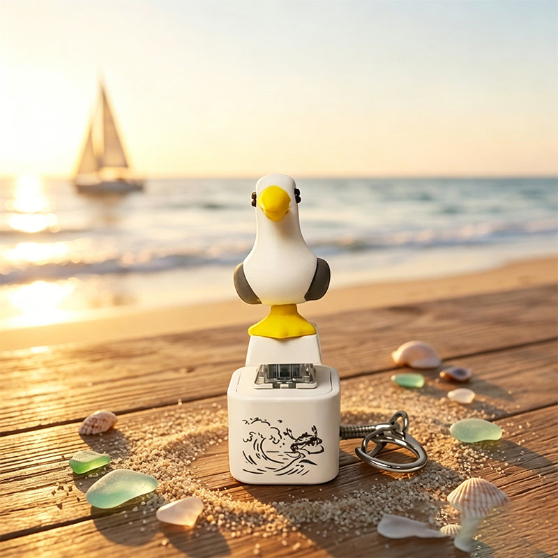 Rechargeable Seagull Keyboard Click Fidget Toy