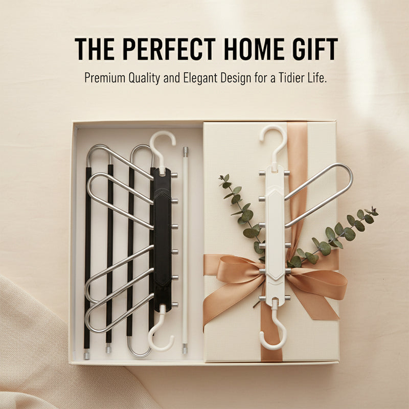 Multifunctional Non Slip Pants Hanger Organizer