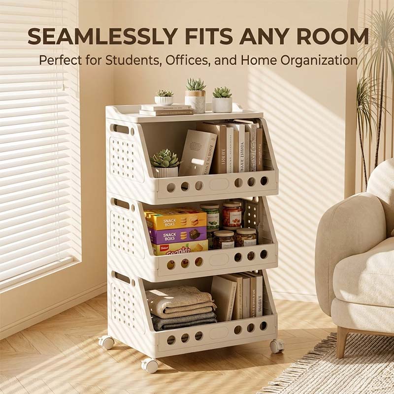 Rolling Storage Organizer Cart