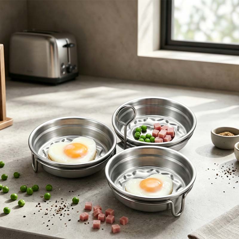 304 Stainless Steel Egg Molds
