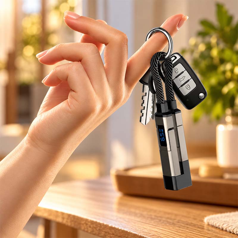 4-in-1 Keychain Charging Cable with Fast Charging9