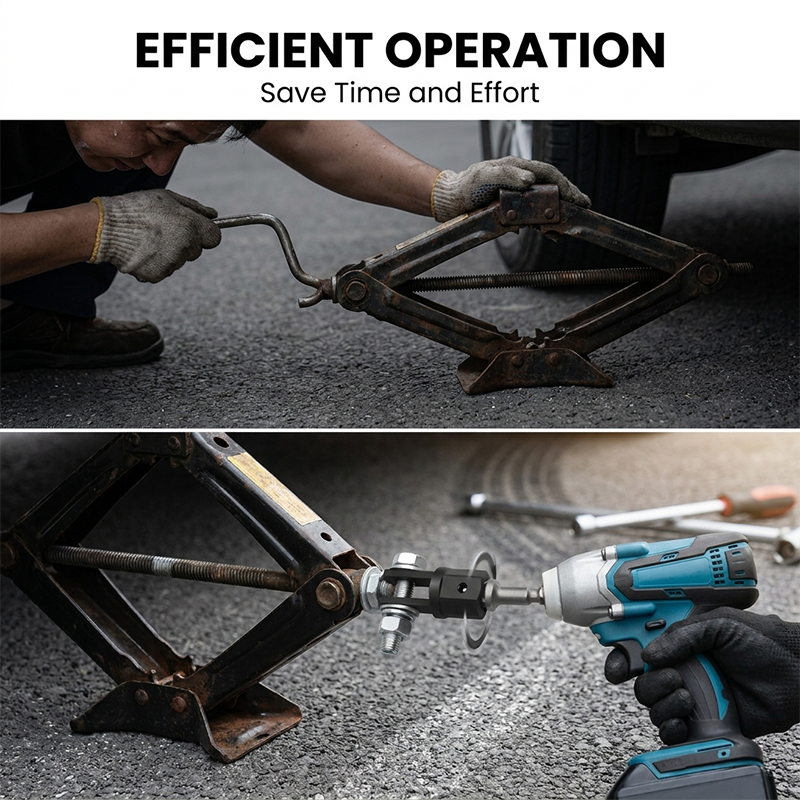 Carbon Steel Jack & Drill Adapter