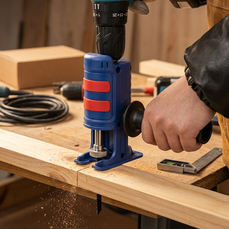 New Compact Electric Reciprocating Saw Set