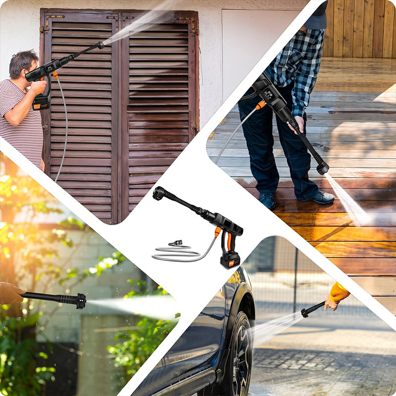 Cordless High Pressure Washer Kit