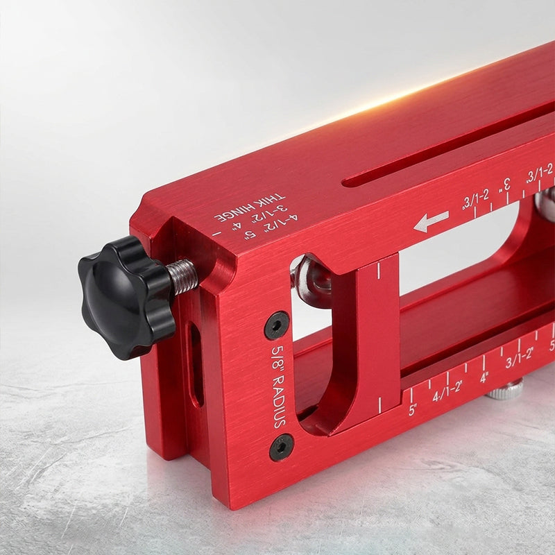 Precision Aluminum Door Hinge Template Jig