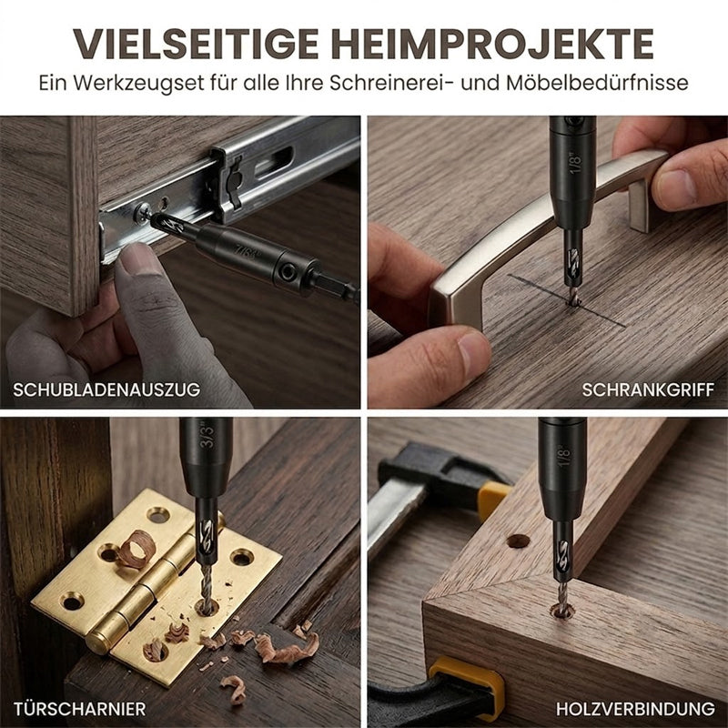 Hex Handle Woodworking Hinge Opener Set