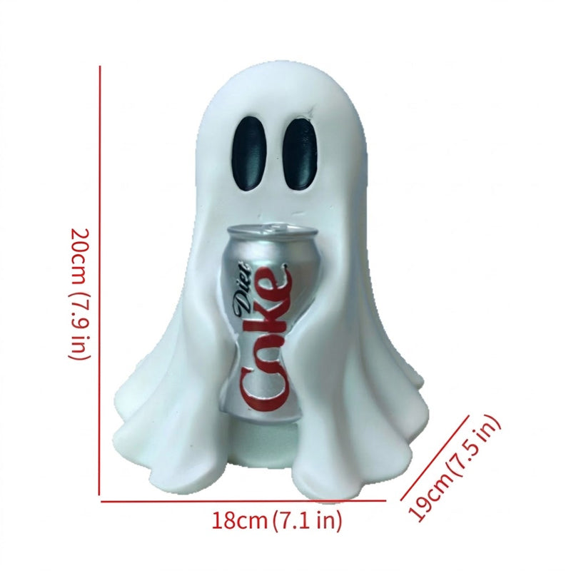 Cute Ghost Resin Bottle Holder