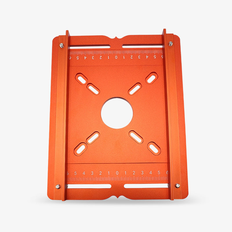 Aluminum Dual-Fence Router Slotting Guide