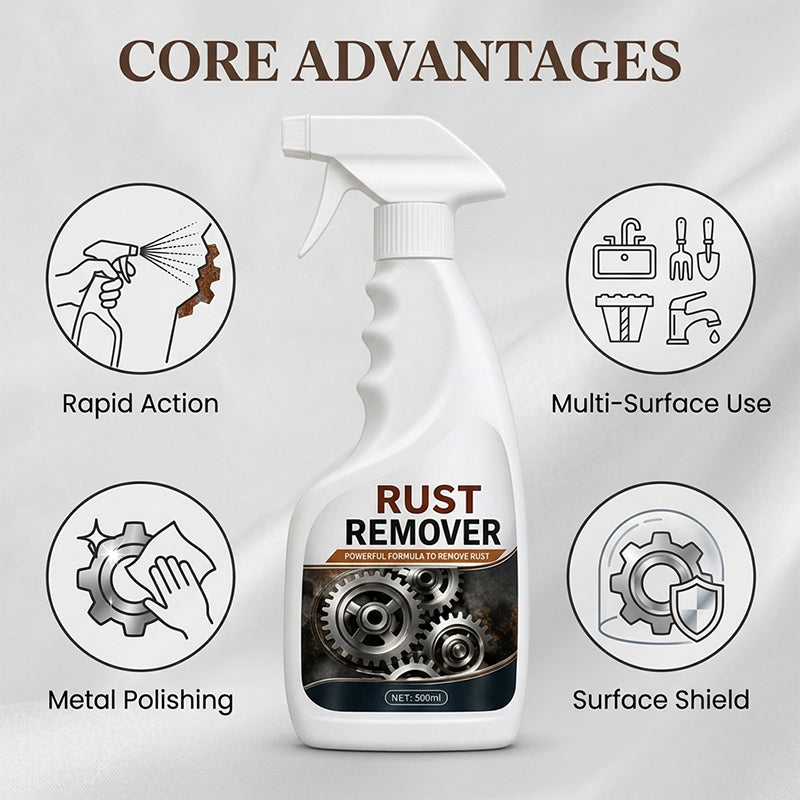 High-Efficiency Metal Rust Remover & Polish